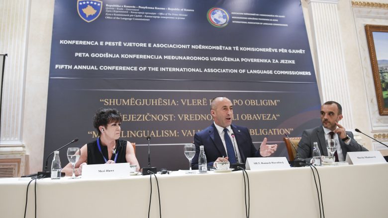 Haradinaj: Është vlerë njerëzore të respektohet gjuha e tjetrit