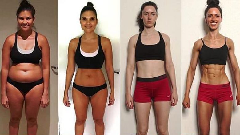 Transformimi mbresëlënës për tetë javë, përveç se humbi kilogramët e tepërt, masën yndyrore e shndërroi në muskuj (Foto)