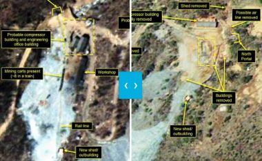 Bota kthen sytë kah qendra bërthamore e Kim Jong-un, imazhet satelitore tregojnë se çfarë po ndodh aty (Foto)