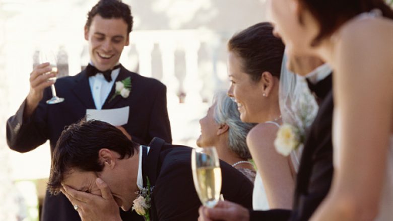 Fjalimi që e mbani për dasmën e shokut të ngushtë duhet t’i përmbajë tri barsoleta, tri komplimente dhe katër falenderime