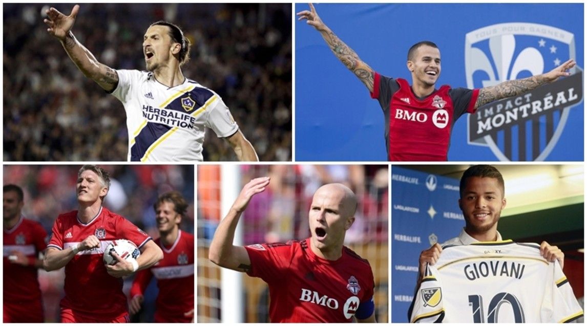 Football players with the highest salaries in MLS Giovinco the highest