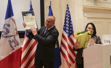 Haradinaj pranoi Certifikatën e Nderit nga Dhoma e Përfaqësuesve të Iowas