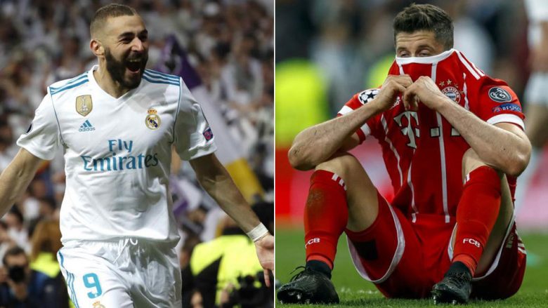 Kur fiton mbi rivalin direkt, Benzema e lë nën hije Lewandowskin