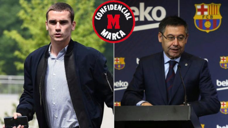 Barcelona tani dyshon në Griezmannin, lojtari mund të ketë ndërruar mendje