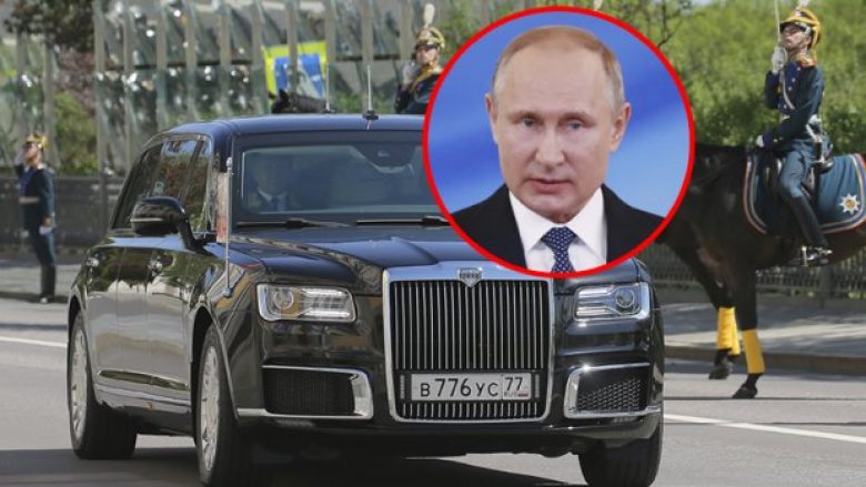 Putin prezanton limuzinën e re presidenciale të prodhuar për herë të parë në Rusi (Foto/Video)
