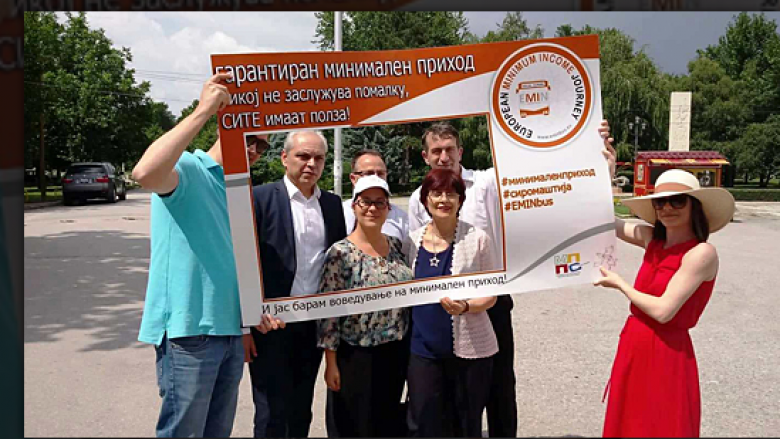 Nga Strumica filloi kampanja evropiane për të ardhura minimale