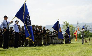 Njësitet policore të Maqedonisë prezantuan gatishmërinë e tyre të përballjes me kriza (Foto)