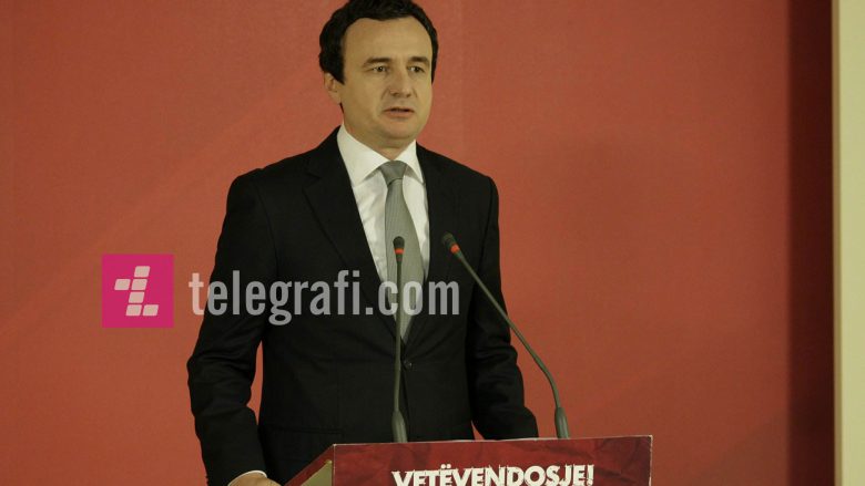 Kurti: Dialogu me Serbinë vetëm sipas planit 4+1 dhe pa përfshirjen e Thaçit e Tahirit