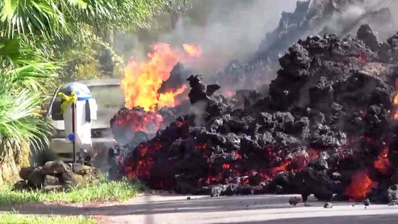 Pas shpërthimit të vullkanit në Havai, llava po “përpin” gjithçka që po i del përpara (Foto/Video)