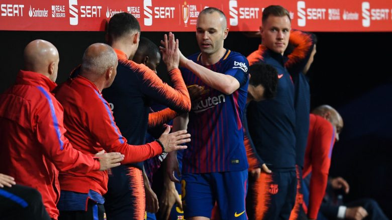 Barcelona me fanellë speciale, Andres Iniesta përjetësisht në zemrat e katalunasve