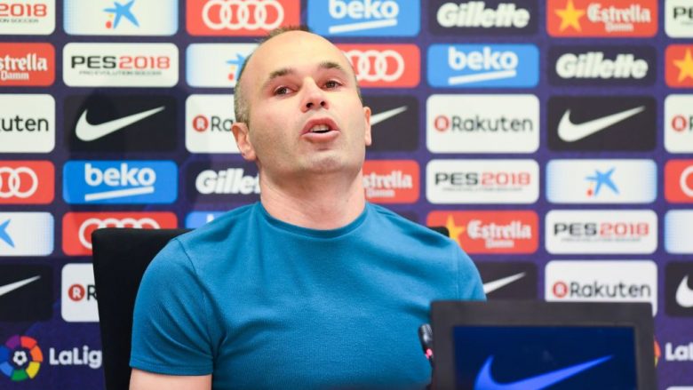 Iniesta: Më kontaktoi Guardiola, por koha ime në futbollin elitar përfundoi me Barçën