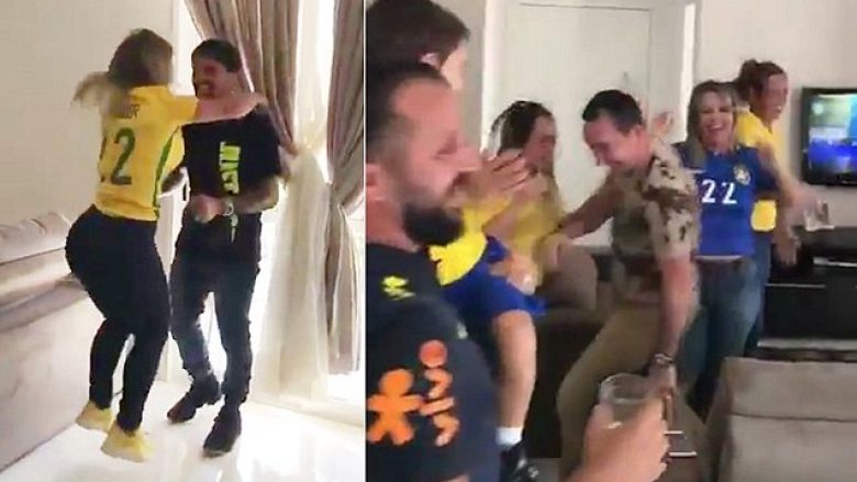 Gëzimi i mbrojtësit Fagner dhe familjes së tij kur mësuan se ai do ta zëvendësojë Alvesin në ‘Rusia 2018’