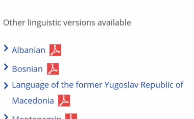 MPJ reagon rreth shënimit të gabuar të gjuhës së Maqedonisë nga BE-ja