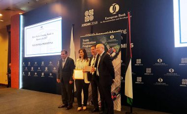 BERZH i jep përsëri çmimin NLB Bankës si ‘Banka më aktive për lëshimin e Garancioneve në Kosovë në vitin 2017’