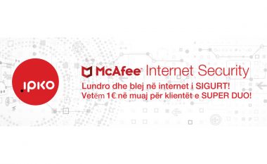 Me IPKO, mund të shfletoni internetin të sigurt, përmes antivirusit McAfee Internet Security