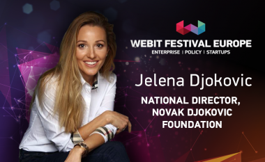 Jelena Djokovic i bashkohet Webit Festival në qershor 2018
