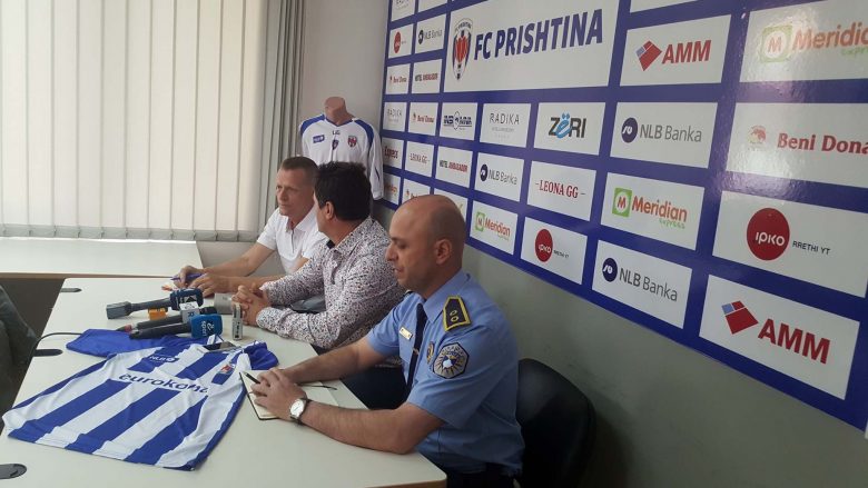 FC Prishtina dhe Policia e Kosovës sqarojnë gjithçka rreth ndeshjes ndaj Dritës në konferencën e jashtëzakonshme