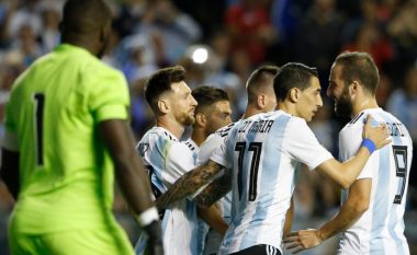 Argjentina poker ndaj Haitit, Messi het-trik
