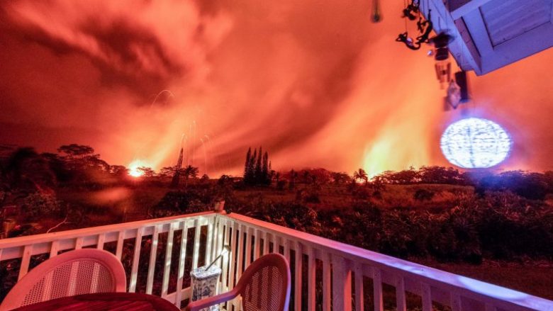 Llava e vullkanit në Hawaii shkatërron shtëpitë (Video)