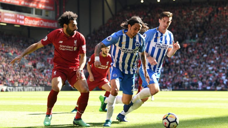 Liverpool 4-0 Brighton, notat e lojtarëve