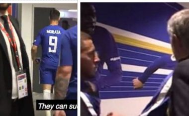 Video e prapaskenave Chelsea-Man Utd zbulon shumë gjëra: Vazhdon thyerja e madhe mes Mourinho e Hazard, ndërsa Morata i ofendon keq lojtarët kundërshtarë