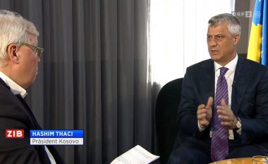 Thaçi për ORF: Kosovarët duhet ta kenë të drejtën e lëvizjes së lirë, njëjtë si evropianët e tjerë