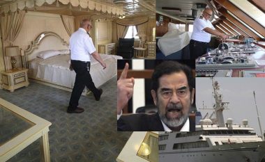 “Brezat e ardhshëm mund të shohin se si jetonte një diktator”: Brenda super-jahtit të Saddam Husseinit – edhe pse ai nuk hipi kurrë në të (Foto/Video)
