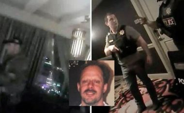 Masakra me 58 të vrarë në Las Vegas, për herë të parë publikohen pamjet kur policia futet në dhomën e vrasësit (Video)