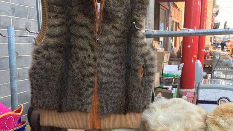 Tregu kinez ku shiten haptas jelekët me lëkurë macesh, putra tigrash dhe brirë antilopash (Video)