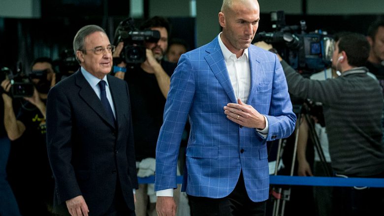 Florentino Perez: Faleminderit Zidane, e di që shumë shpejt do të rikthehesh