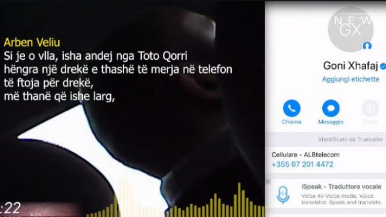 Përgjimet e reja, zbulohet numri i telefonit të Agron Xhafajt (Video)