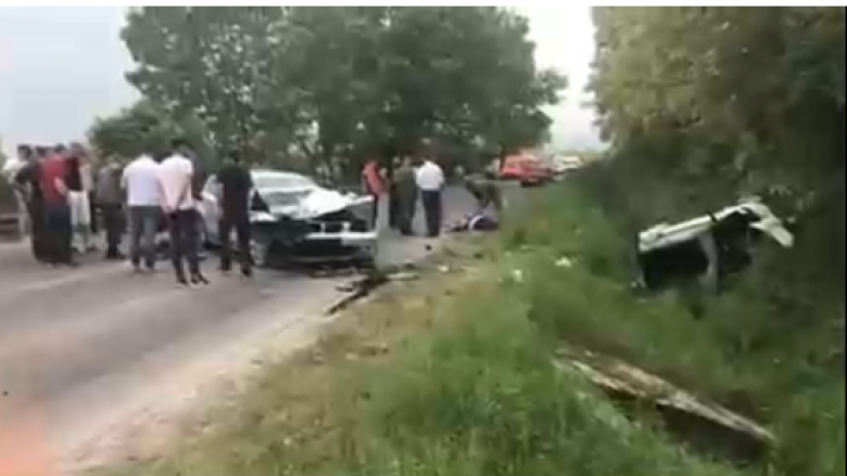 Aksident i rëndë trafiku në magjistralen Klinë – Pejë, ka të lënduar (Video)