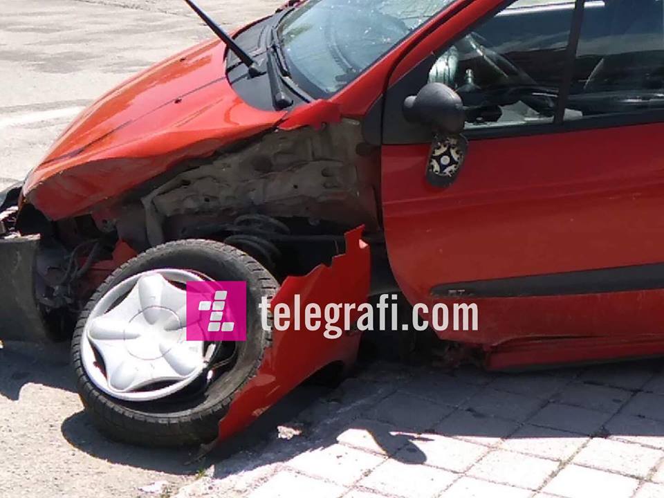 Shtatë të lënduar në aksidentet në Shkup
