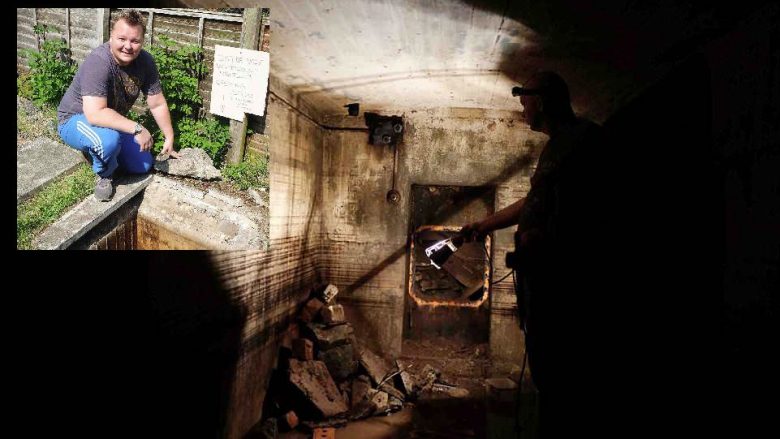 E kishte poshtë oborrit, por nuk e kishte ditur – pronari i shtëpisë zbulon bunkerin e luftës që nuk është prekur në dekada (Foto)