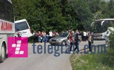 Aksidentohet autobusi në zonën e Radavcit, lëndohen 31 udhëtarë (Foto/Video)