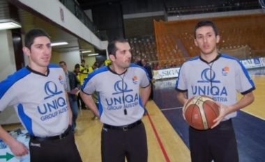 FIBA nominon tre gjyqtarë nga Kosova për Kampionatet Evropiane për të rinjtë