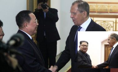 Kryediplomati rus viziton Korenë e Veriut, ka takuar edhe liderin Kim Jong-un (Foto/Video)