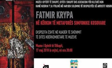Fatmir Kripa me ekspozitë në Shkup
