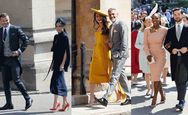 Me stil dhe klas: Dukja e yjeve në dasmën mbretërore të Princit Harry dhe Meghan Markle