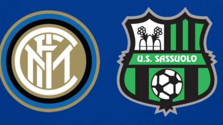 Inter – Sassuolo, formacionet zyrtare