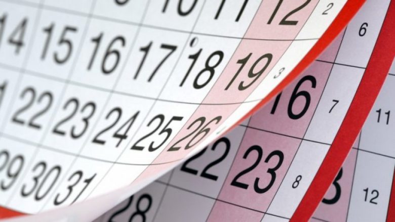 Maqedoni, kalendari i ditëve të pushimit për vitin 2020