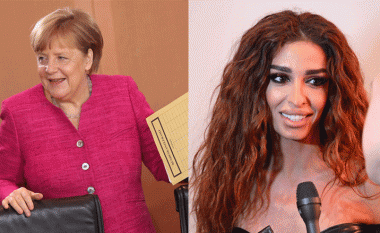Kancelarja Angela Merkel, një fanse e këngëtares shqiptare Eleni Foureira