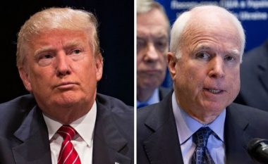 McCain i sëmurë: Trump të mos jetë në funeralin tim