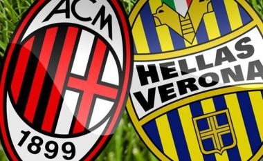 Milan – Verona, formacionet zyrtare