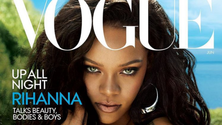 Rihanna vjen drithëruese në sesionin e fundit për Vogue