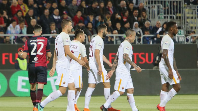 Notat e lojtarëve: Cagliari 0-1 Roma, mbrojtësit e Giallorossëve marrin vlerësim të lartë