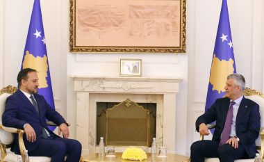 Thaçi dhe Strashevski flasin për raportet fqinjësore Kosovë-Maqedoni