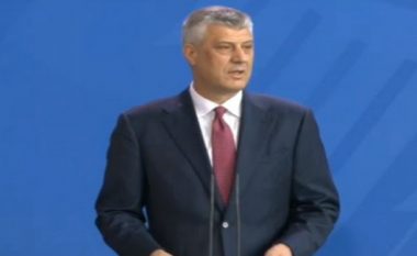 Thaçi: Dialogu me Serbinë të përfundojë me njohje reciproke