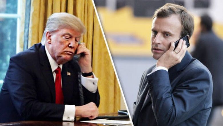 Macron dhe Trump bisedojnë para vendimit të presidentit amerikan për marrëveshjen bërthamore iraniane