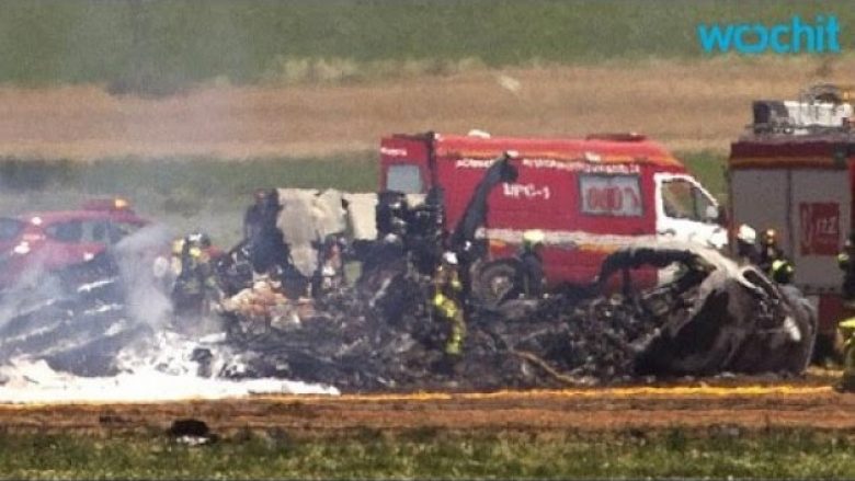 ​Tre të vdekur nga rrëzimi i aeroplanit në Spanjë